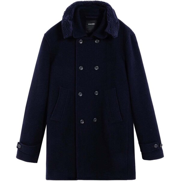 Scalpers Prechodný kabát Dean námornícka modrá 67104085