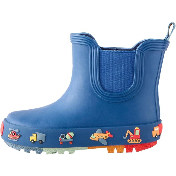 Next Gumáky námornícka modrá / oranžová / červená 67104092