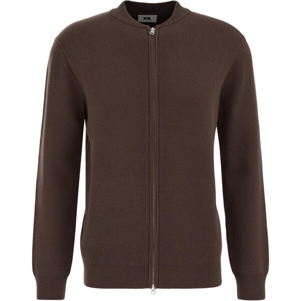 WE Fashion Sveter tmavohnedá 67104176