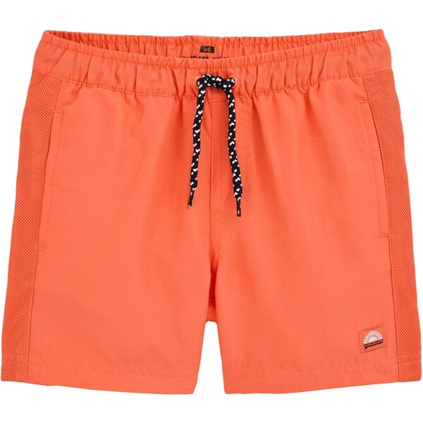 WE Fashion Plavky neónovo oranžová / čierna 67104180