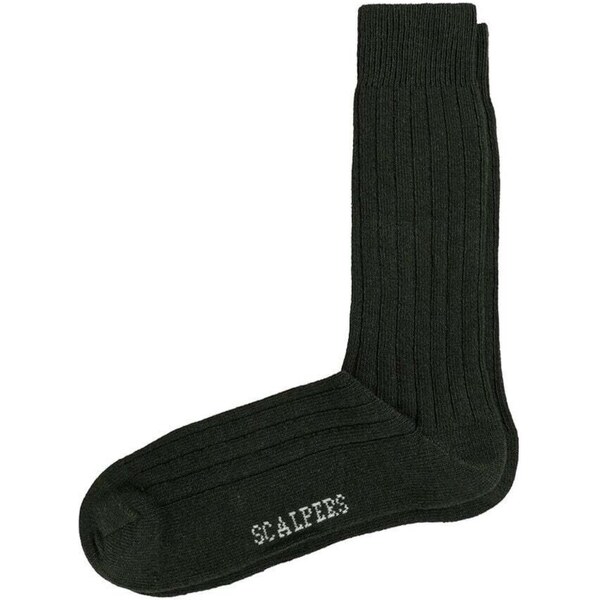 Scalpers Ponožky Icon Haffel kaki / biela 67104208