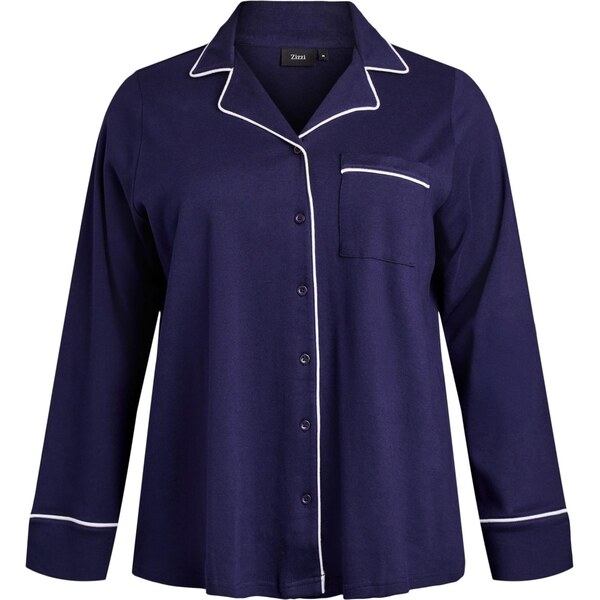 Zizzi Tričká na spanie TANJI námornícka modrá / biela 67104284