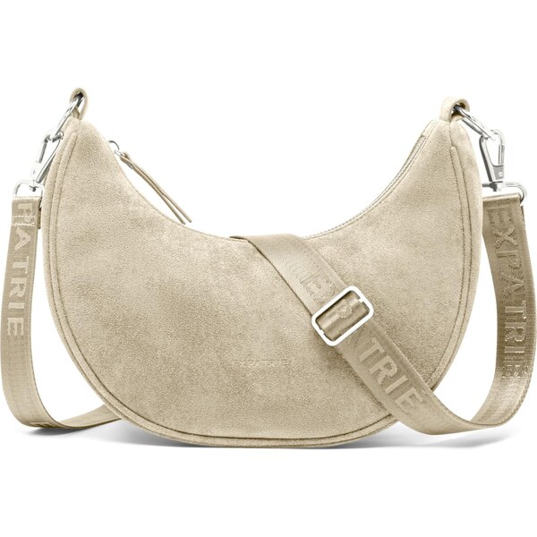 Expatrié Taška cez rameno Lea tmavobéžová 67104494