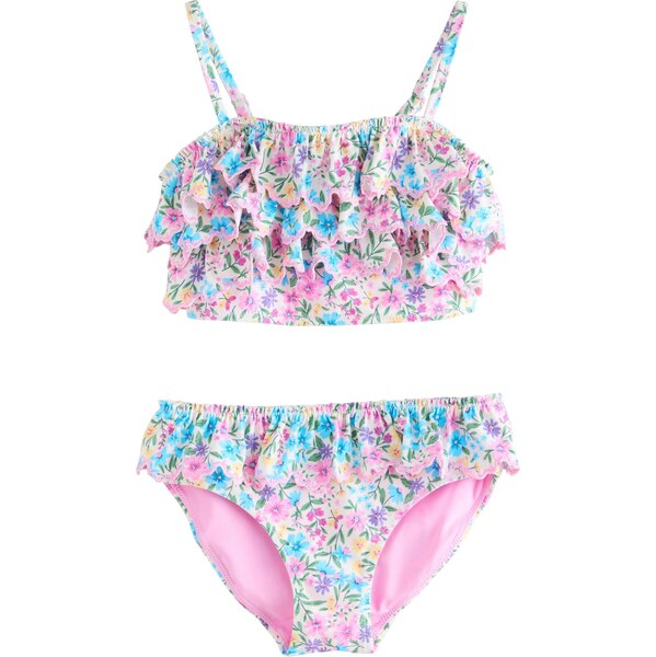 Next Bikiny krémová / svetlomodrá / svetlozelená / svetloružová 67104597