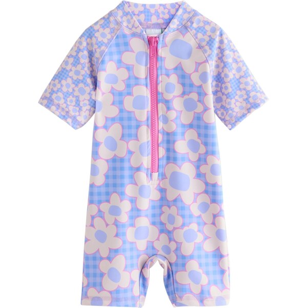 Next Jednodielne plavky krémová / modrá / pastelovo modrá / ružová 67104599