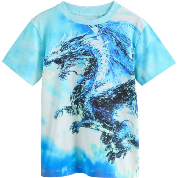 Next Tričko námornícka modrá / svetlomodrá / biela 67104624