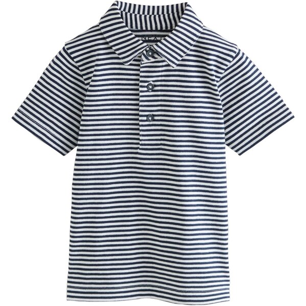 Next Tričko námornícka modrá / biela 67104645