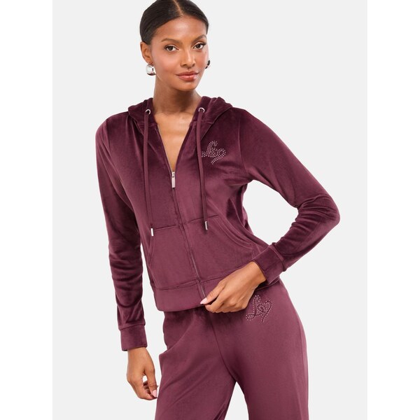 self. Tepláková bunda fialová 67105010