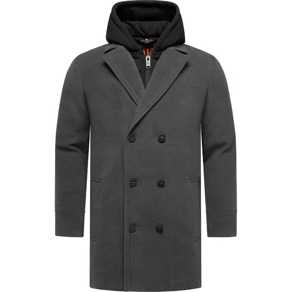 STONE HARBOUR Zimný kabát Darioon XX antracitová / čierna 67105023