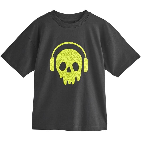 Next Tričko limetová / čierna 67105102