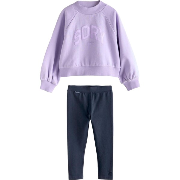 Superdry Set levanduľová / čierna 67105141