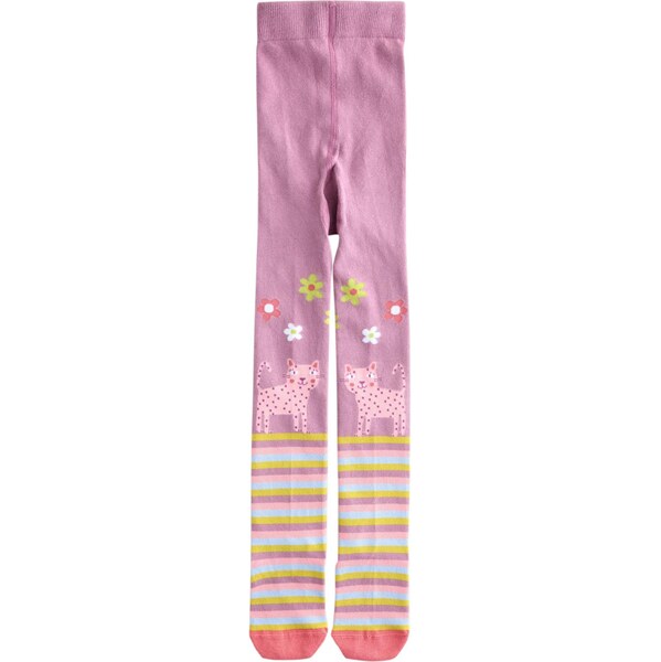 Next Pančuchy žltá / pastelovo fialová / púdrová 67105172