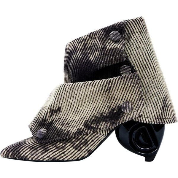 Desigual Členkové čižmy krémová / čierna 67105389