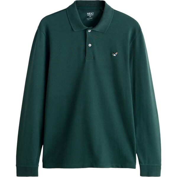 Next Tričko Piqué jedľová 67105539