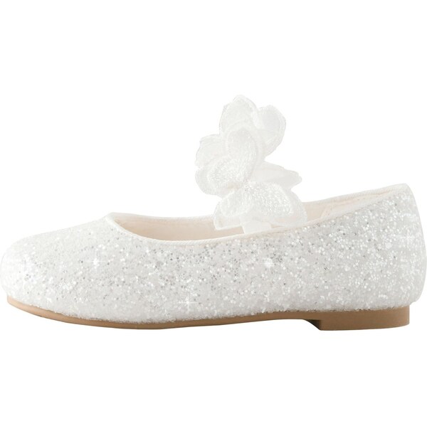 Next Baleríny strieborná / biela 67105582