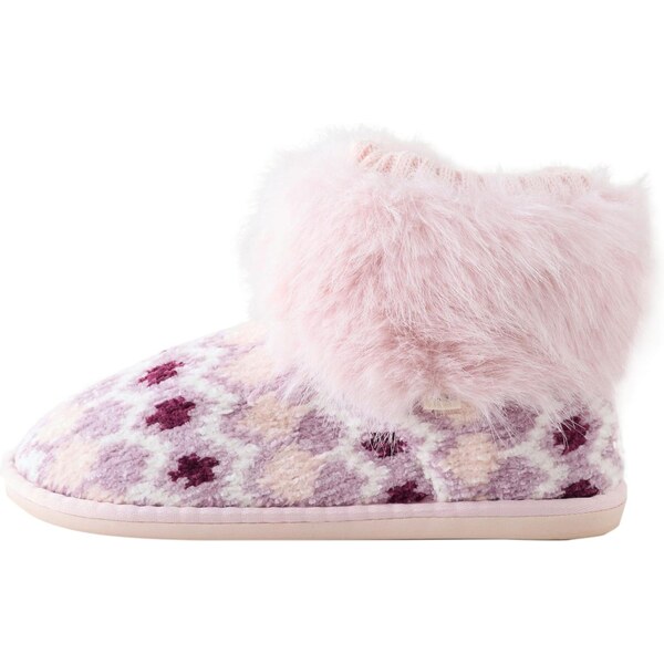 Next Papuče telová / orgovánová / ružová / bordová 67105568