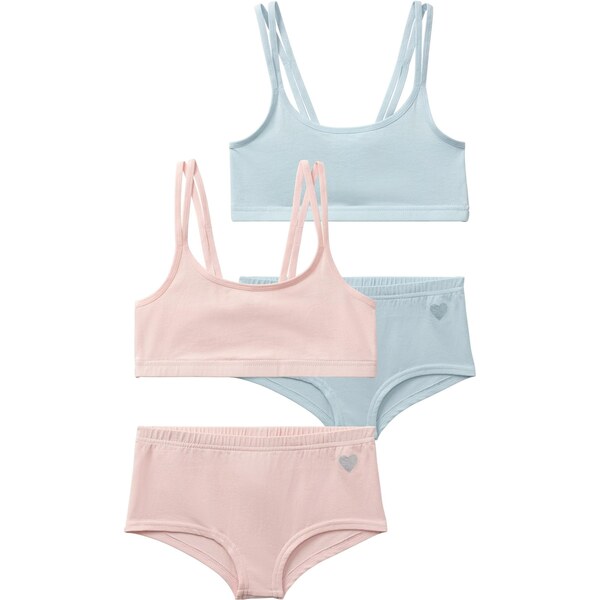 BUFFALO Súpravy bielizne mätová / ružová / strieborná 67105815