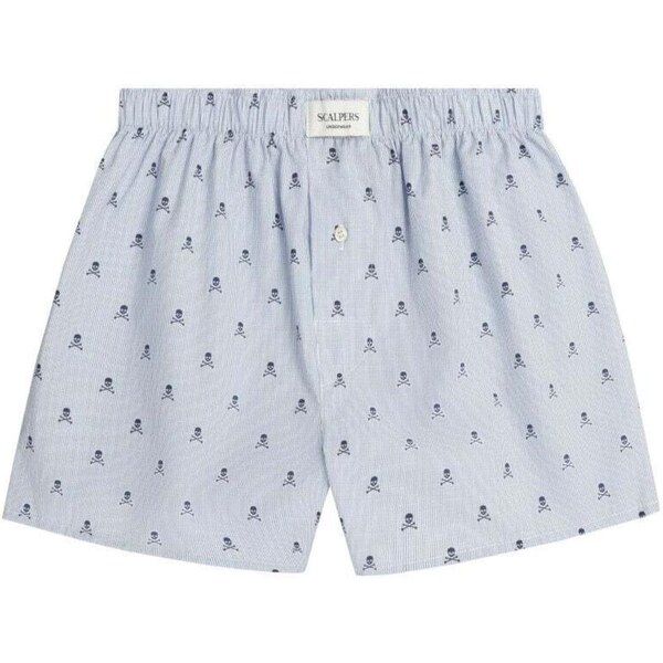 Scalpers Boxerky modrá 67105769