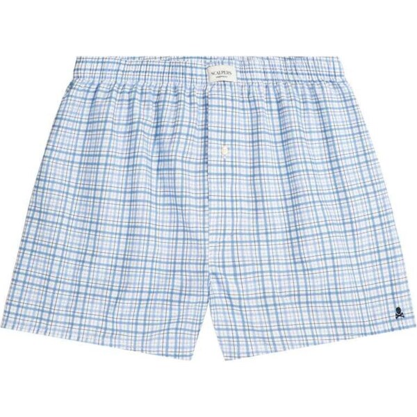 Scalpers Boxerky modrá / biela 67105771