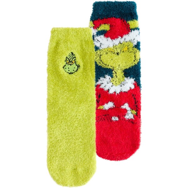 Next Ponožky zelená / tmavozelená / červená 67105989