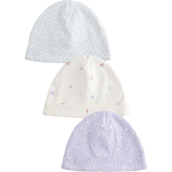 Next Čiapky svetlomodrá / svetložltá / svetlofialová 67106082