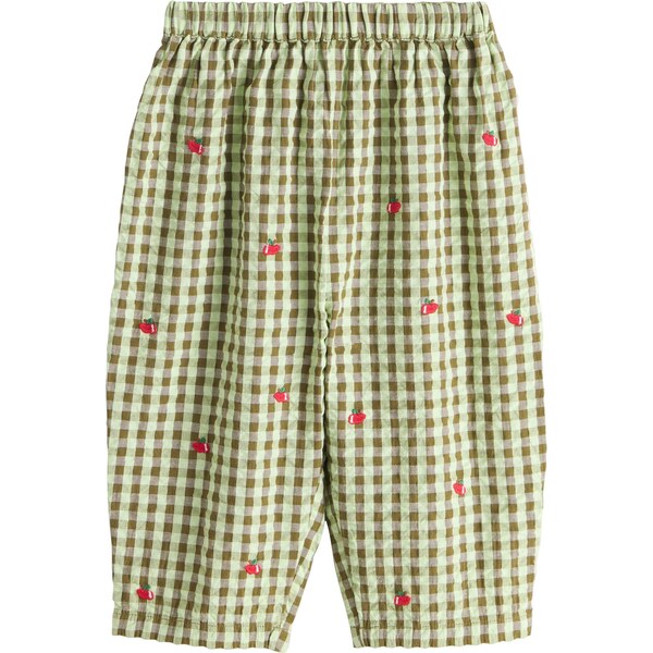 Next Nohavice zelená / olivová / červená / biela 67106146