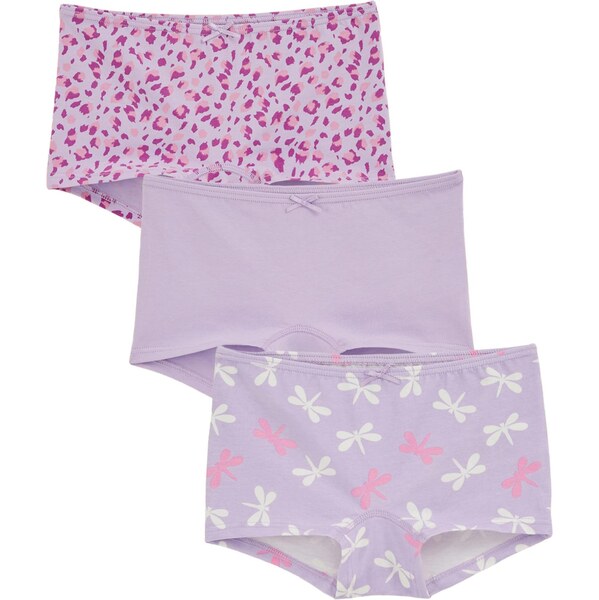 WE Fashion Nohavičky svetlofialová / ružová / červeno-fialová / biela 67106182