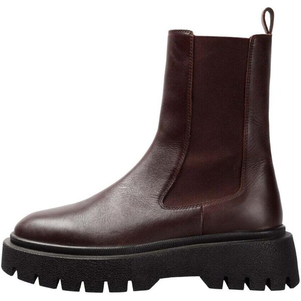 Scalpers Chelsea čižmy burgundská 67106333