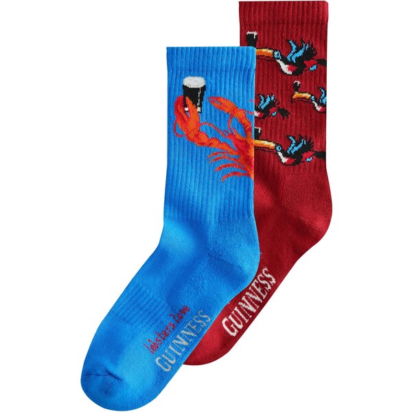 Next Ponožky Guinness Licence modrá / zmiešané farby / červená 67107025