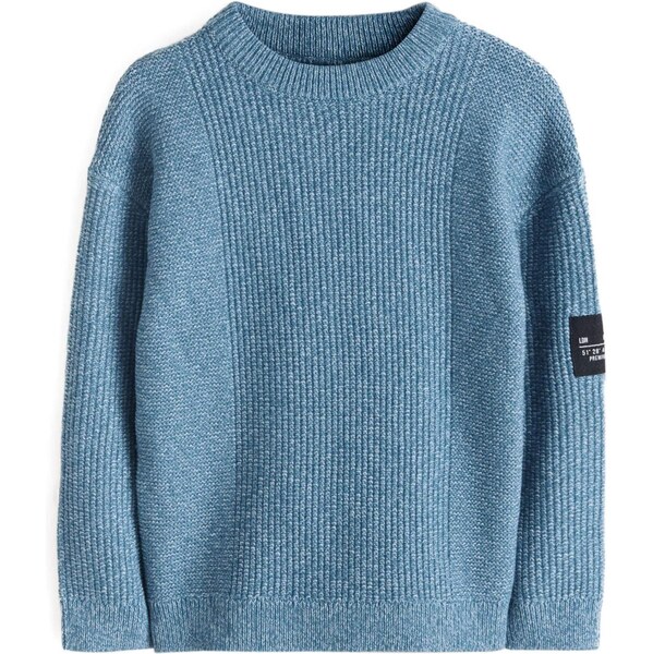 Next Sveter modrosivá / čierna 67106400