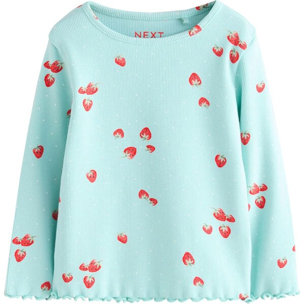 Next Tričko vodová / svetlozelená / červená / čierna 67107041