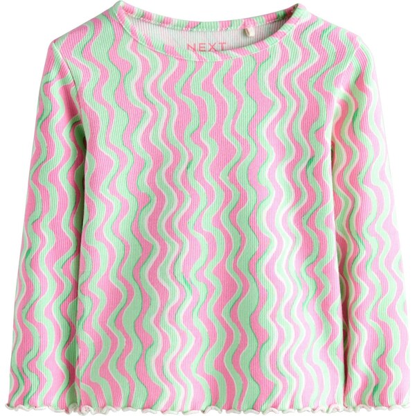 Next Tričko mätová / ružová / biela 67107047