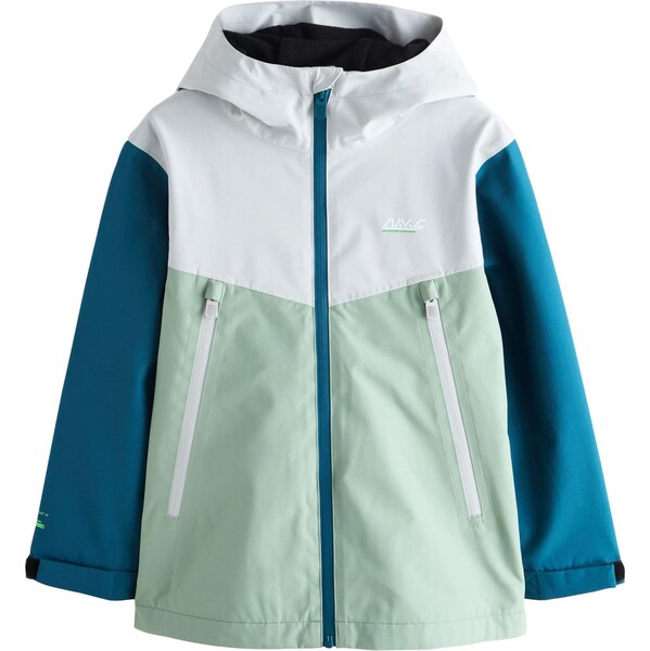 Next Prechodná bunda modrozelená / mätová / biela 67107118