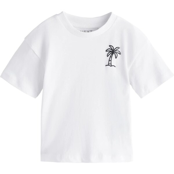 Next Tričko čierna / biela 67107235