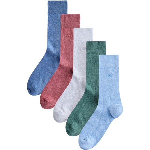 Next Ponožky kráľovská modrá / svetlomodrá / sivá / zelená / červená 67106752