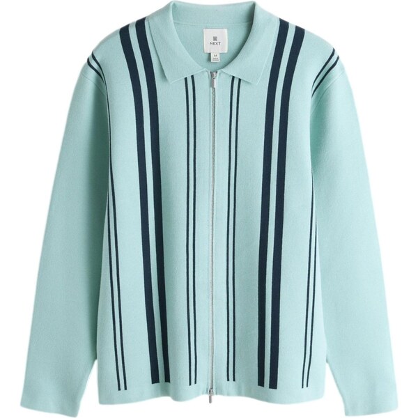 Next Kardigán Premium modrozelená / nebesky modrá 67106749