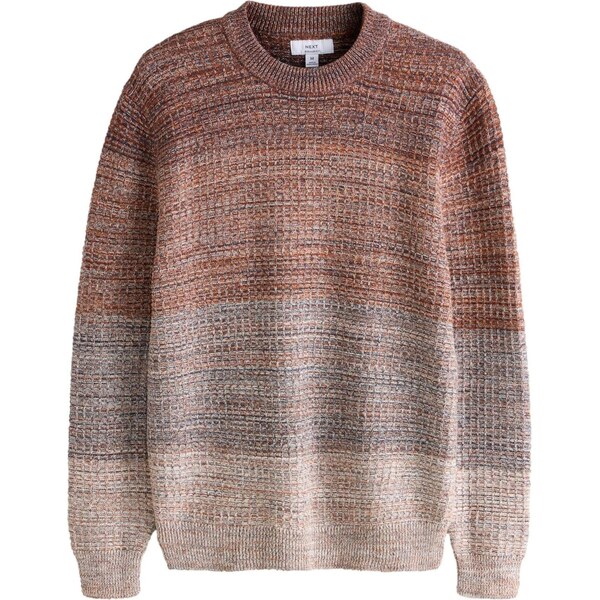 Next Sveter námornícka modrá / pueblo / hnedá melírovaná / šedobiela 67106765