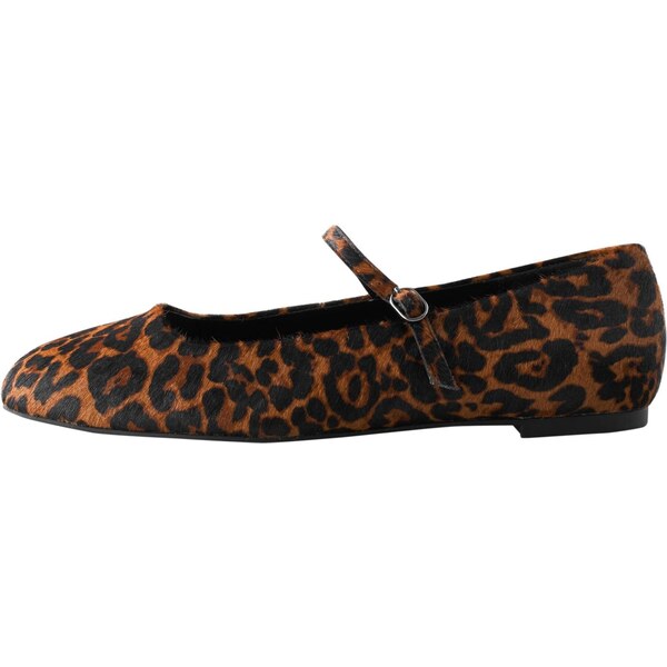 Next Baleríny s ramienkom hnedá / čierna 67106760