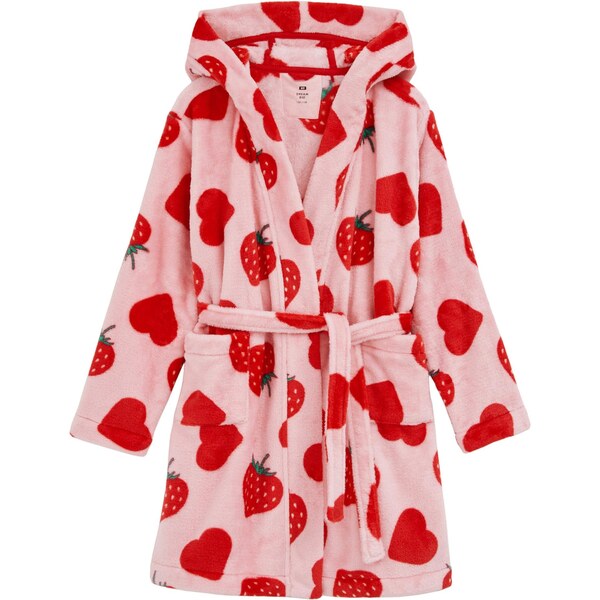 WE Fashion Župan tyrkysová / staroružová / čerešňová 67106867