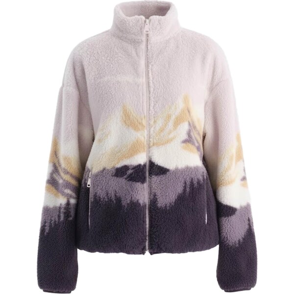 Dagi Flisová bunda slonová kosť / piesková / sivá / antracitová 67106883