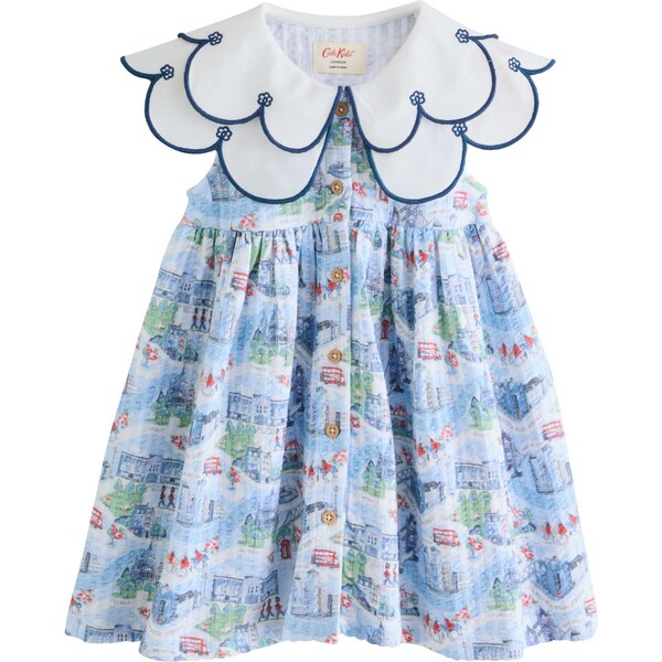 Next Šaty béžová / svetlomodrá / pastelovo zelená / červená 67106973