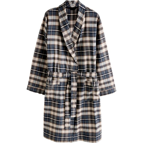 Next Dlhý župan telová / tmavomodrá / grafitová 67106974