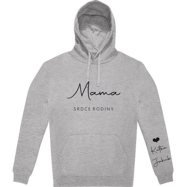 Handel Mikina - Mama - srdce rodiny 67109893