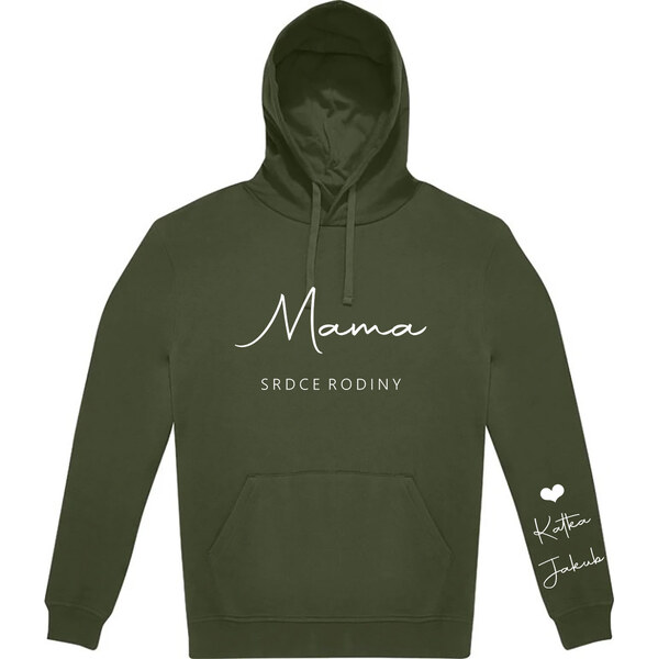 Handel Mikina - Mama - srdce rodiny 67109897