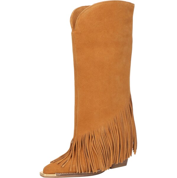 BRONX Kovbojské čižmy New-Kole koňaková 67111617