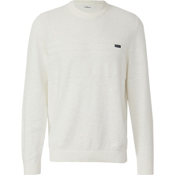 s.Oliver Sveter prírodná biela 67117667