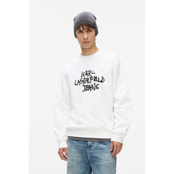 MIKINA KARL LAGERFELD JEANS KLJ REG GRAFFITI SWEAT 67120064