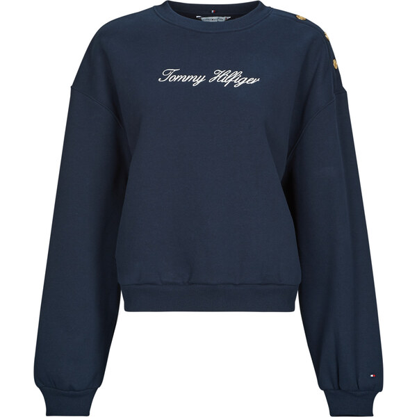 Tommy Hilfiger Mikiny GOLD BTN SCRIPT FLEECE SWTSRT Tommy Hilfiger 67120768