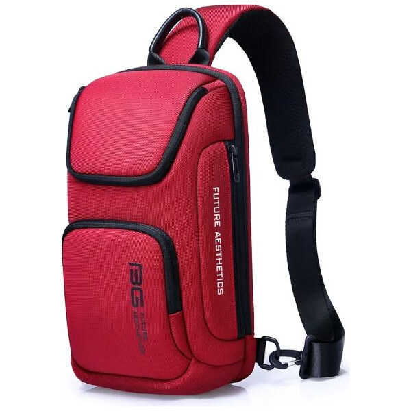 BANGE športový batoh cez rameno KIRAL Červený 8L 65227238