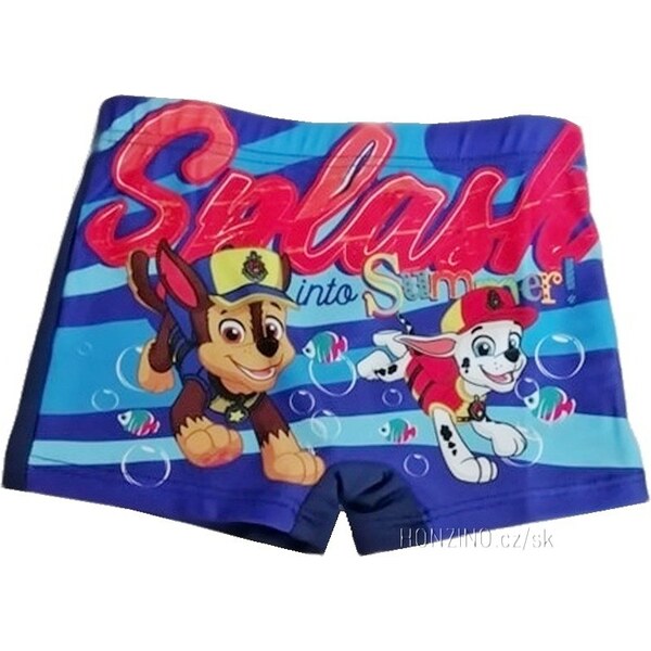 Setino Chlapčenské plavky boxerky Paw Patrol - Splash into Summer 16797851